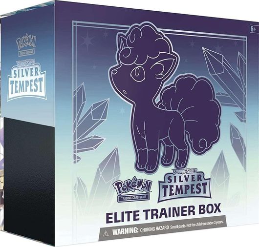 Trading Card Game Pokemon: Sword & Shield Silver Tempest Strike Elite Trainer Box