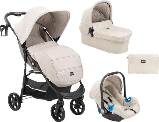 Πολυκαρότσι Kikka Boo 3 Σε 1 Selina Light Από Νεογέννητο Μπεζ