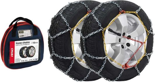Αντιολισθητικές Αλυσίδες Αυτοκινήτου AMiO KN-100 12mm 2τμχ