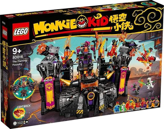 Lego Monkie Kid: The Flaming Foundry για 9+ Ετών