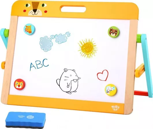 Πίνακας Παιχνίδι Tooky Toys TL112 Επιτραπέζιο Καβαλέτο Ξύλινο 54x29.5x37.5cm για 3+ Ετών