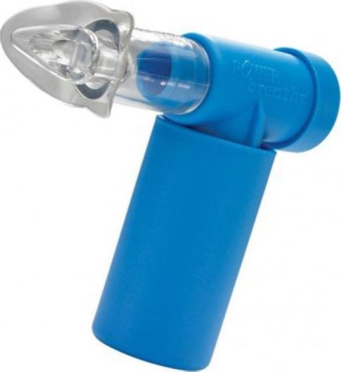Εξασκητής Αναπνοής Powerbreathe Classic PB1002 Μέτριας Αντίστασης Μπλε