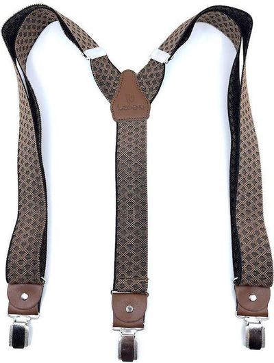 Τιράντες Legend Accessories L-041-S21 Ελαστικές Sienna