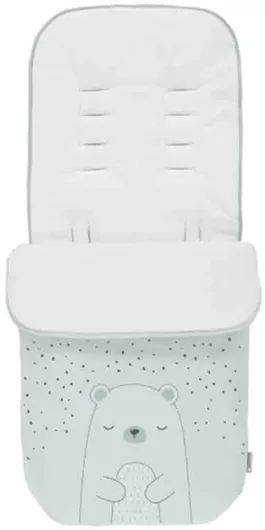 Ποδόσακος Καροτσιού Kikka Boo Universal Polar Bear Αδιάβροχος Πράσινο
