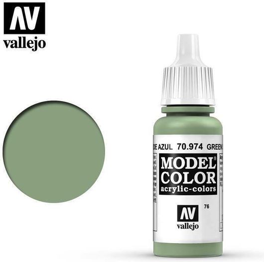 Χρώμα Μοντελισμού Acrylicos Vallejo 70974 Model Colour 17ml Matt Green Sky