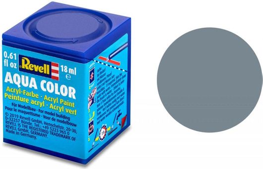 Χρώμα Μοντελισμού Revell 36157 18ml Aqua Grey Mat