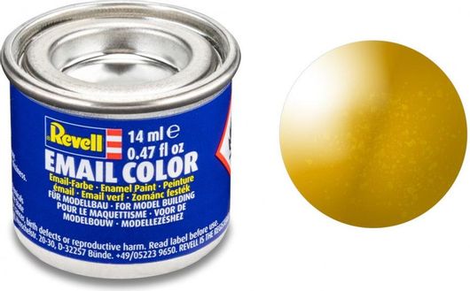 Χρώμα Μοντελισμού Revell 32192 Email Color 14ml Brass Metallic