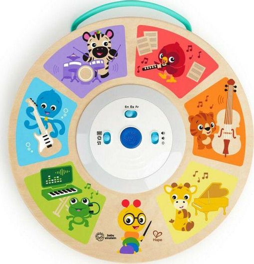 Τύμπανο Hape Ξύλινο Symphony Sounds Magic Touch για 6+ Μηνών