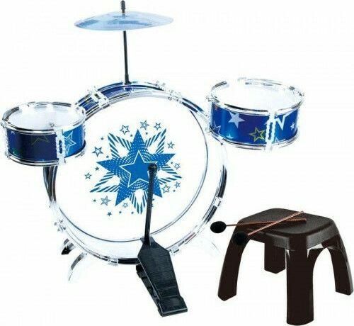 Σετ Playgo Το Πρώτο Μου Ντραμς με Σκαμπό 8τμχ Για 3+ Ετών