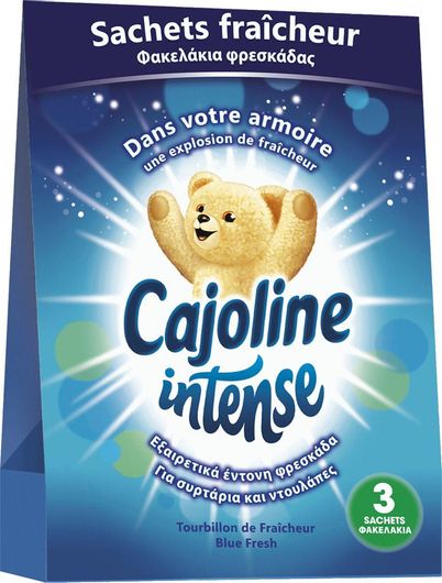 Αρωματικό Ντουλάπας Cajoline Blue Fresh 3τμχ