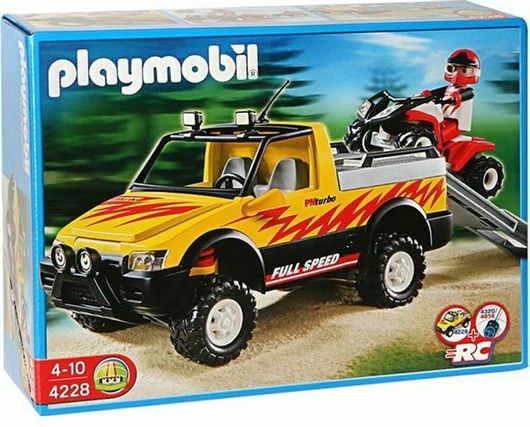 Playmobil Pick Up με Γουρούνα 4228 για 5+ Ετών