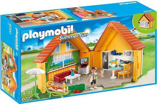 Playmobil Summer Fun Το εξοχικό Σπίτι 6020 για 4+ Ετών