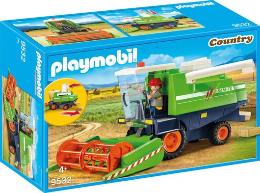 Playmobil Country Combine Harvester Θεριζοαλωνιστική Mηχανή 9532 για 4+ Ετών