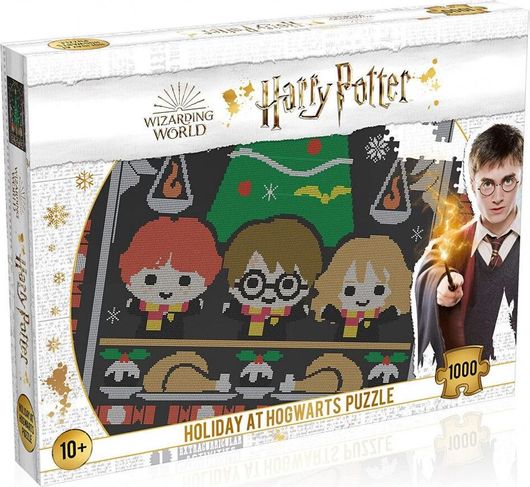 Puzzle Harry Potter - Holiday Hogwarts 2D 1000 Κομμάτια
