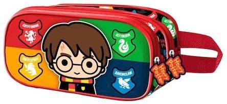 Κασετίνα Harry Potter 3D Κοιτώνες Διπλή Πολύχρωμο