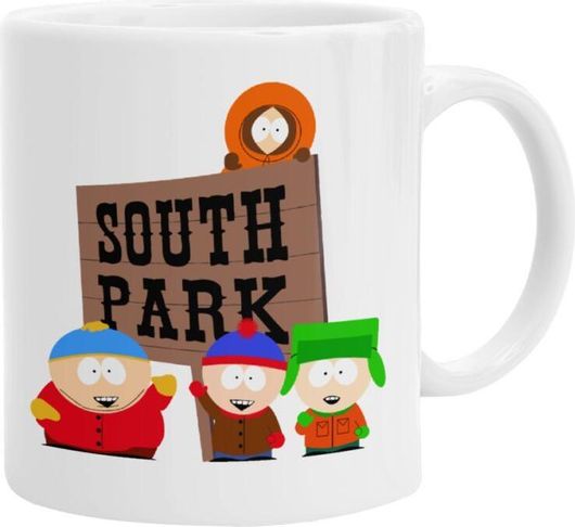 Κούπα South Park Κεραμική 330ml Λευκό