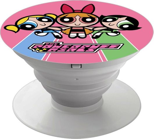 Pop Holder koupakoupa The powerpuff girls με Λευκή Βάση