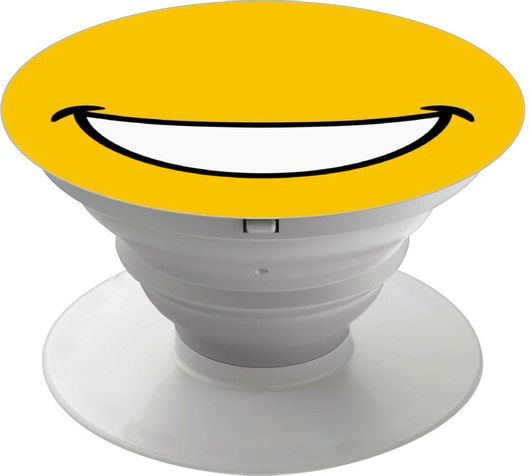 Pop Holder koupakoupa Χαμογέλα με Λευκή Βάση