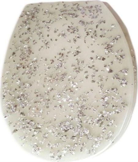 Καπάκι Λεκάνης Eurocasa 174W Polyresin Universal 36x43cm Πλαστικό 43x36cm Πολύχρωμο