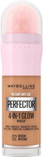Foundation Maybelline Instant Perfector 4 σε 1 Glow Make Up 02 Medium 20ml