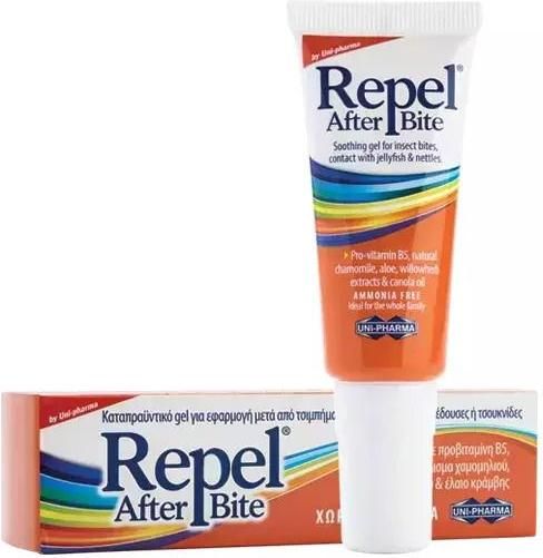 Τζελ Uni-Pharma Repel για Μετά το Τσίμπημα σε Σωληνάριο 20ml