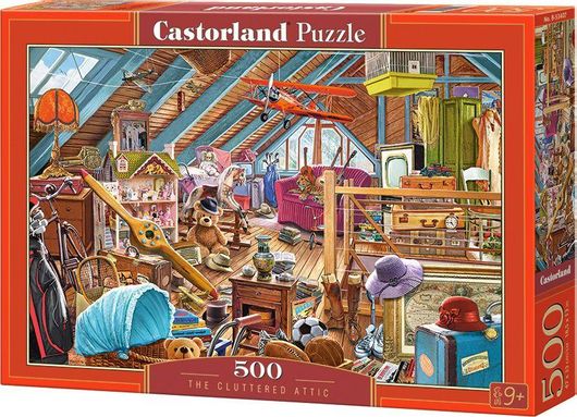 Puzzle The Cluttered Attic 2D 500 Κομμάτια