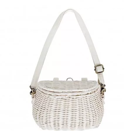 Παιδικό Τσαντάκι Olli Ella Χειροποίητο Λευκό