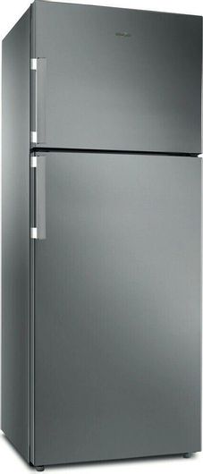 Whirlpool Ψυγείο Δίπορτο 423lt Total NoFrost Υ180xΠ70xΒ72.5εκ. Inox WT70I 832 X