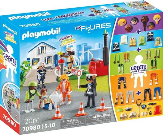 Playmobil Figures 70980 My Figures Πυροσβεστική Διάσωση για 5+ Ετών
