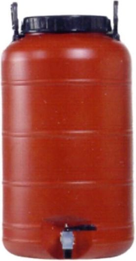 Πλαστικά Βαρέλια dw5320 με Βρύση Κεραμιδί