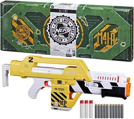 Εκτοξευτής Hasbro Nerf LMTD Aliens M41-A Blaster για 8+ Ετών