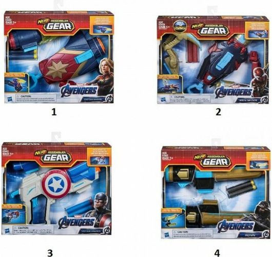 Nerf Εκτοξευτής Hasbro E3355 Assembler Gear Upgrades Marvel Avengers για 5+ Ετών Τυχαία Επιλογή Σχεδίου