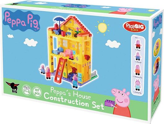 Τουβλάκια Peppa Pig House 107 Pcs 18+ Μηνών