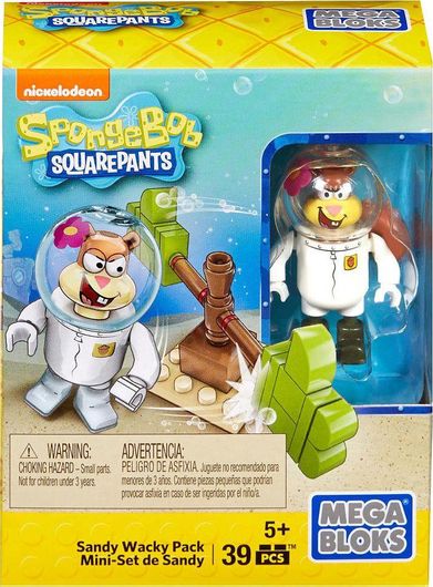 Τουβλάκια Mega Bloks Spongebob για 5+ Ετών 1τμχ