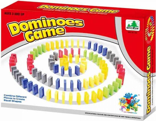 Επιτραπέζιο Παιχνίδι Domino 84 Τουβλάκια 3+ Ετών