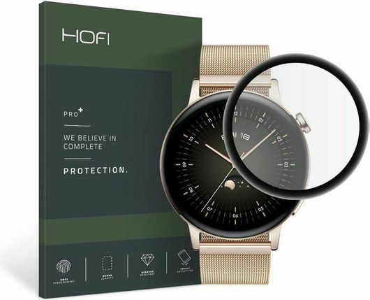 Tempered Glass Full Face Hofi Hybrid Pro+ για Huawei Watch GT3 42mm Μαύρο