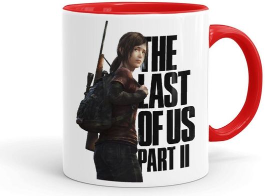 Gaming Κούπα Last of Us Κεραμική 330ml Κόκκινο
