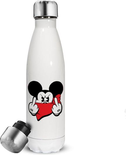 Θερμός Ανοξείδωτο Μπουκάλι 0.5lt Mickey Fuck Off