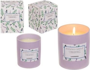 Αρωματικό Kερί Ngiot Λεβάντα σε Kεραμικό Δοχείο Μοβ