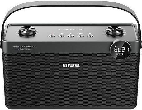 Aiwa MI-X330 Meteor Ηχείο Bluetooth 60W με Διάρκεια Μπαταρίας έως 10 ώρες Μαύρο
