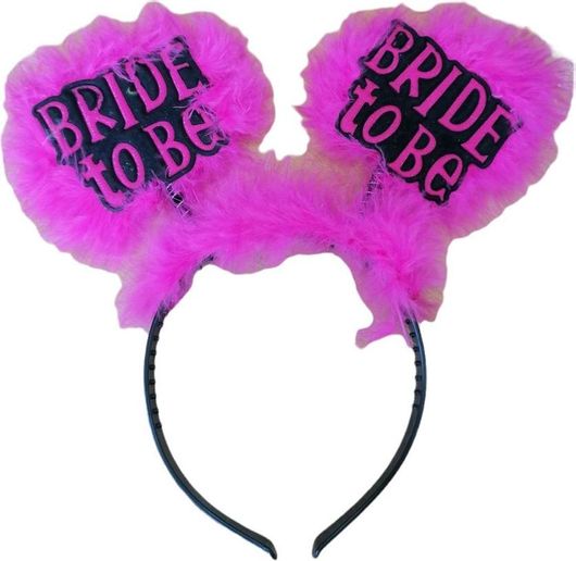 Στέκα Νύφης 6689 "Bride To Be" Φούξια