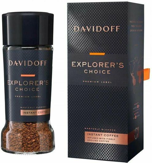 Στιγμιαίος Καφές Davidoff Arabica Explorer's Choice 100gr