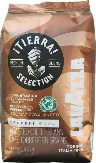 Καφές Espresso Lavazza Arabica Tierra σε Κόκκους 1000gr