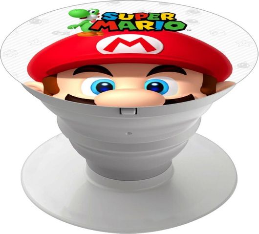 Pop Holder koupakoupa Super mario με Λευκή Βάση