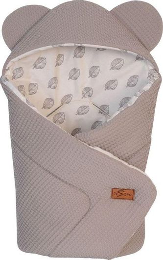 Κουβέρτα Καροτσιού Tesoro Waffle Μπλε