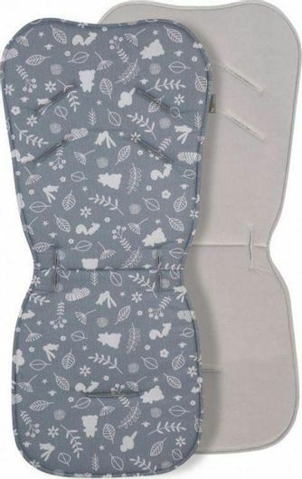 Κάλυμμα Καροτσιού Gino Διπλής Όψης 35x78cm Γκρι