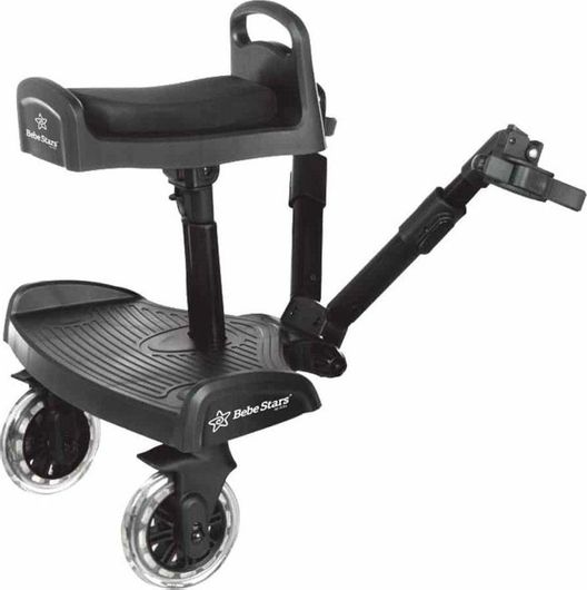 Αξεσουάρ Καροτσιού Buggy Board Bebe Stars Μαύρο