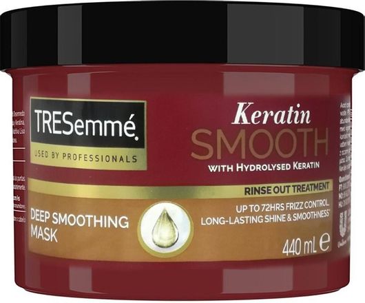 Μάσκα Μαλλιών TRESemme Keratin Smooth για Λάμψη 440ml