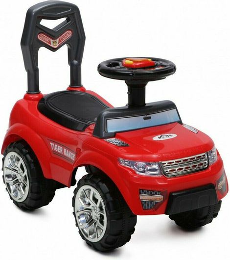Περπατούρα Moni Ride on car Tiger Range Αυτοκινητάκι για 12+ Μηνών Κόκκινο