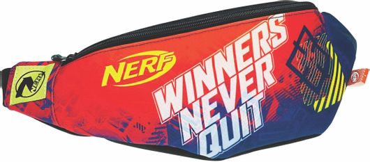 Παιδικό Τσαντάκι Μέσης Gim Winners Never Quit 32x9x9cm Κόκκινο